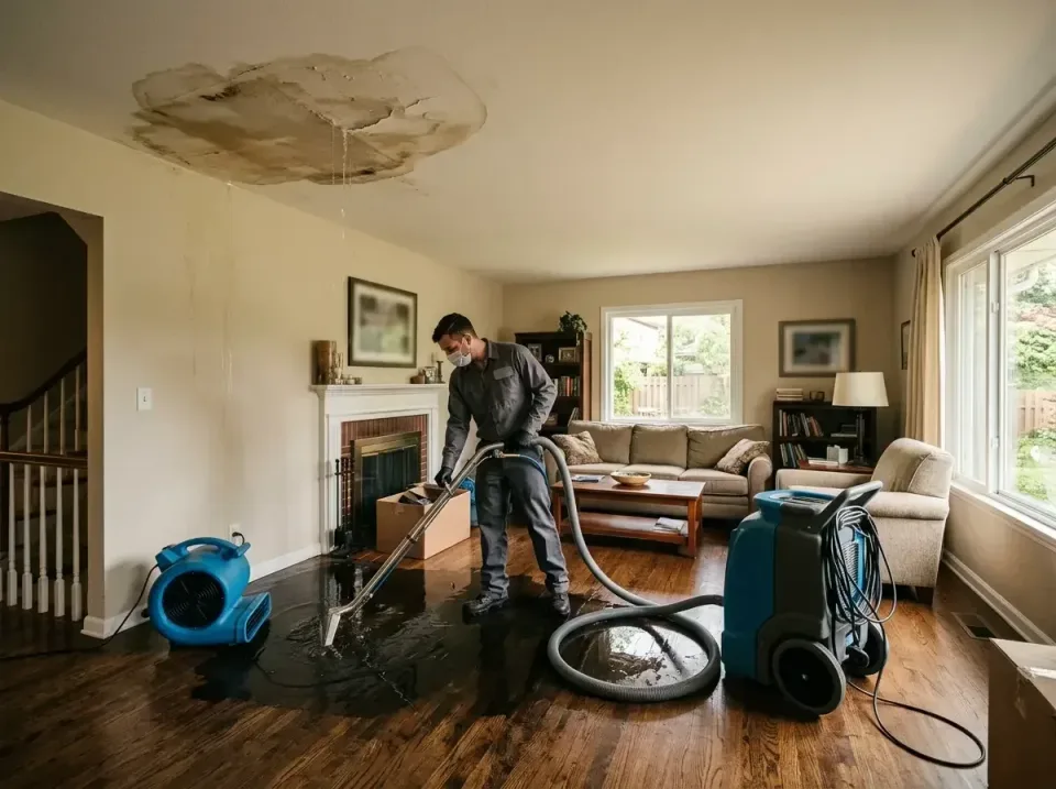 attic-pipe-burst-ceiling-drip-008 — frequently asked questions, Water Damage Restoration & Carpet Care in Meadows Place, TX